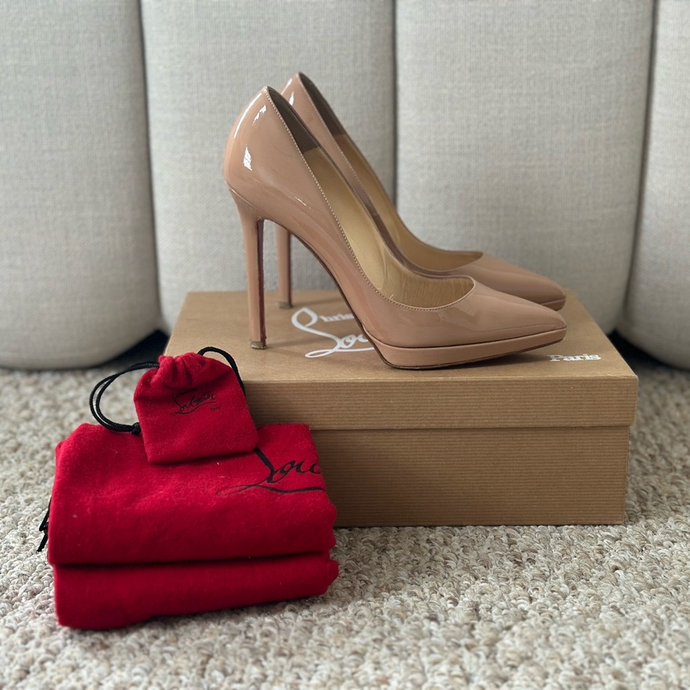 Christian Louboutin Pigalle Plato 120 - Nude